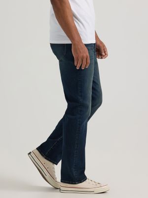 Men's Extreme Motion Relaxed Straight Jean in Dark Convoy