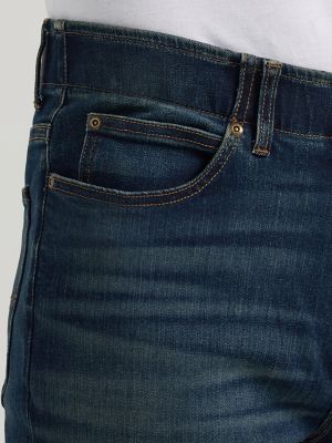 Men's Extreme Motion Relaxed Straight Jean in Dark Convoy