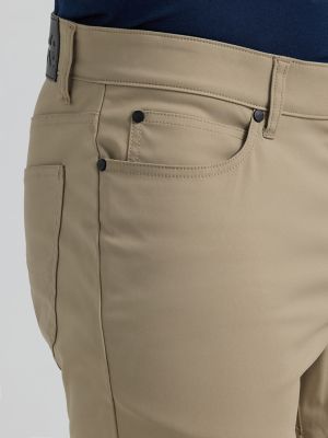 Men's Extreme Motion Regular Straight Performance Pant in Kansas City Khaki alternative view 5