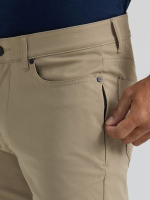 Men's Extreme Motion Regular Straight Performance Pant in Kansas City Khaki alternative view 6