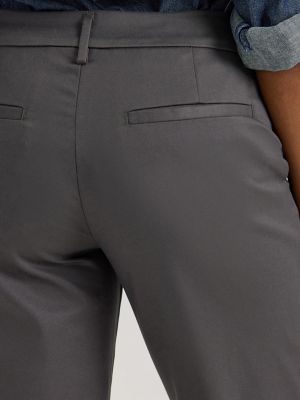 Women's Wrinkle Free Bootcut Pant in Static Gray alternative view 4