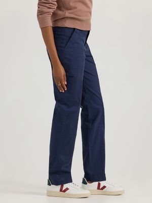 Women's Ultra Lux Comfort with Flex-to-Go Loose Utility Pant in Mood Indigo alternative view 3