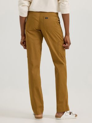 Women's Ultra Lux Comfort with Flex-to-Go Loose Utility Pant in Glazed Ginger alternative view 2