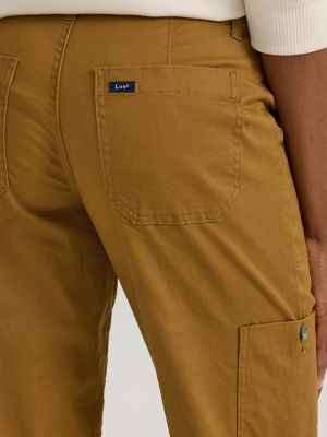 Women's Ultra Lux Comfort with Flex-to-Go Loose Utility Pant in Glazed Ginger alternative view 4
