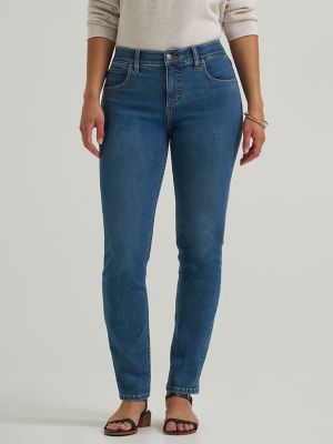 Women's Ultra Lux Comfort Flex Motion Slim Straight Jean with Ever Fit&reg; in Power Struggle alternative view