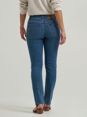 Women's Ultra Lux Comfort Flex Motion Slim Straight Jean with Ever Fit&reg; in Power Struggle alternative view 2