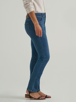 Women's Ultra Lux Comfort Flex Motion Slim Straight Jean with Ever Fit&reg; in Power Struggle alternative view 3
