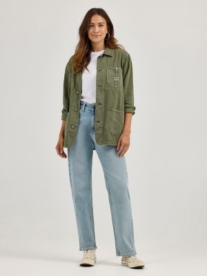 Women's Utility Chore Jacket in Mercantile Green alternative view