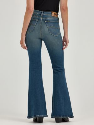 Women's High Rise Ever Fit® Flare Jean in Indigo Tea alternative view 2
