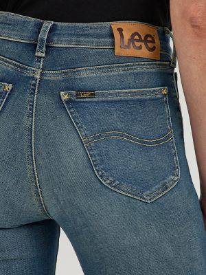 Women's High Rise Ever Fit® Flare Jean in Indigo Tea alternative view 5