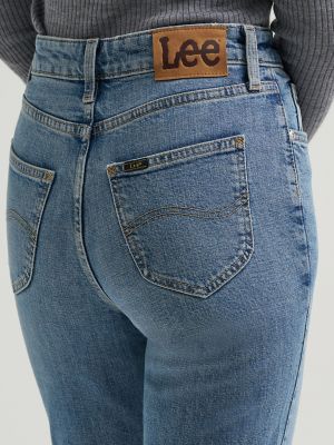 Women's High Rise Bootcut Jean in Set Free alternative view 6