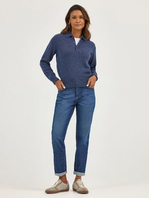 Women's Legendary 90's Taper Leg Jean in Dark Stream