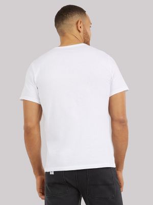 Men's 3-Pack V-Neck Tee in White alternative view