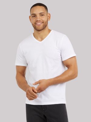 Perfect V-Neck Tee in White