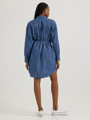 Women's Legendary Shirred Frontier Dress in Weekend Cabin alternative view
