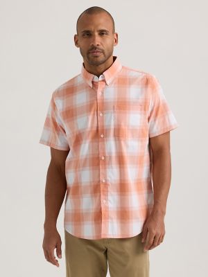 PLAID SHORT-SLEEVE SHIRT