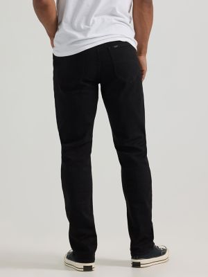 Men's Extreme Motion Relaxed Straight Jean in Black Denim alternative view 2