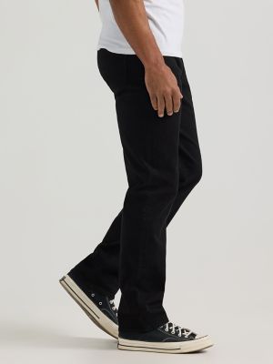Men's Extreme Motion Relaxed Straight Jean in Black Denim alternative view 3
