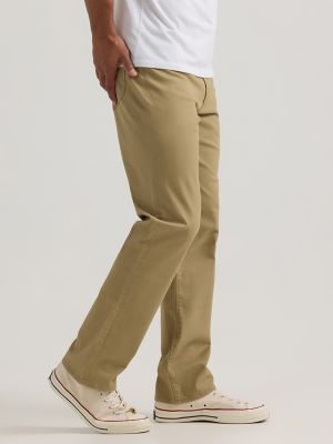 Men's Extreme Motion Relaxed Straight Twill Jean in KC Khaki alternative view 3