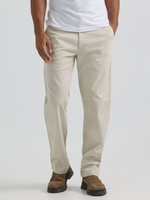 Men's Legendary Relaxed Straight Flat Front Pant in City Beige alternative view