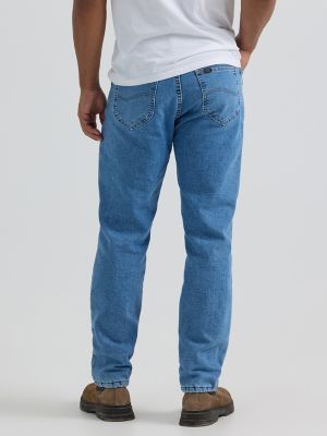 Men's Legendary Relaxed Fit Flannel and Fleece Lined Jean in Coast alternative view 2