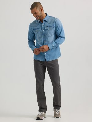 Men's All Purpose Western Denim Snap Shirt