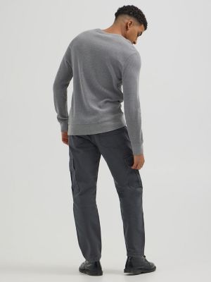 Men's Loose Fit Workwear Cargo Pant in Dark Muted Grey alternative view