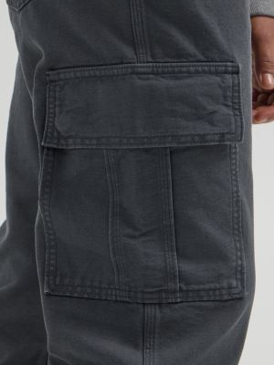 Men's Loose Fit Workwear Cargo Pant in Dark Muted Grey alternative view 4