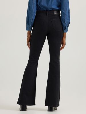 Women's Legendary Flare Jean in Black alternative view 2