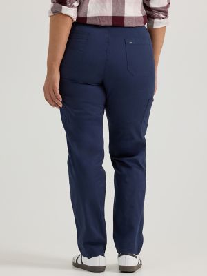 Women's Ultra Lux Comfort with Flex-to-Go Loose Utility Pant (Plus) in Mood Indigo