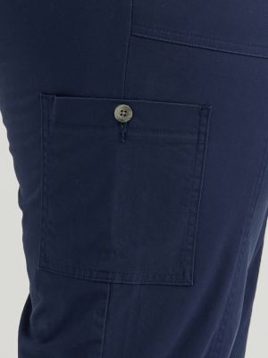 Women's Ultra Lux Comfort with Flex-to-Go Loose Utility Pant (Plus) in Mood Indigo