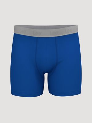 Men's 3-Pack Comfort Stretch Boxer Briefs in Black, Charcoal, Galactic Cobalt alternative view