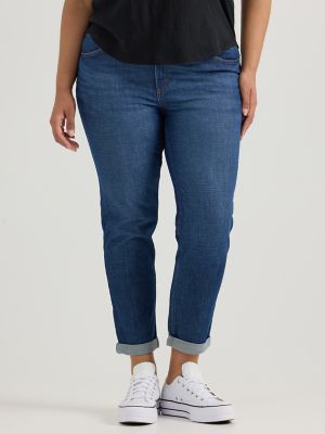 Women's Legendary 90's Taper Leg Jean (Plus) in Dark Stream alternative view