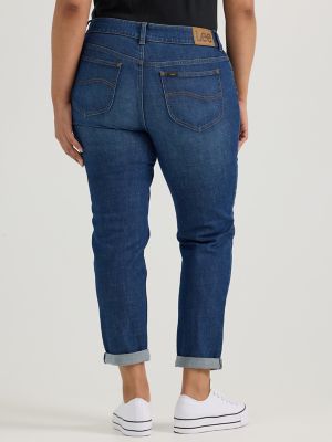 Women's Legendary 90's Taper Leg Jean (Plus) in Dark Stream alternative view 2