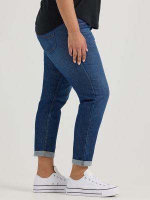 Women's Legendary 90's Taper Leg Jean (Plus) in Dark Stream alternative view 3