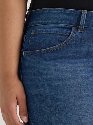 Women's Legendary 90's Taper Leg Jean (Plus) in Dark Stream alternative view 5