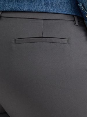 Women's Wrinkle Free Trouser Pant (Plus) in Static Gray