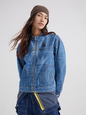 Buy A-IN GIRLS Fashion Plus Fleece Denim Jacket Online