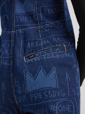 Women's Lee® x Basquiat™ Printed Overall in Rinse