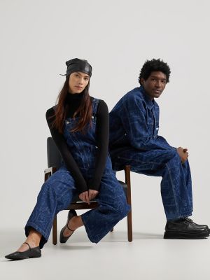 Women's Lee® x Basquiat™ Printed Overall in Rinse