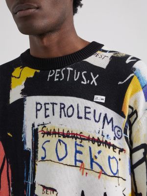 Men's Lee® x Basquiat™ Printed Sweater in Multi
