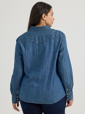 Women's Legendary Western Shirt (Plus) in Understated Ground alternative view