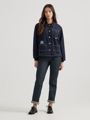 Lined Denim Chore Jacket