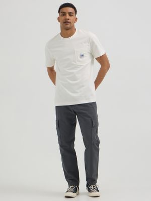 Men's Workwear Pocket Tee in Ecru alternative view 2