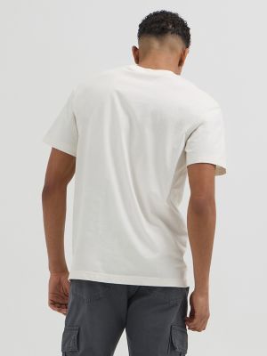 Men's Workwear Pocket Tee in Ecru alternative view 3