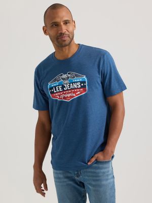 Lee jeans hot sale t shirt