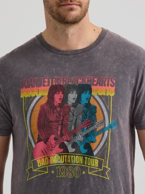 Men's Joan Jett And The Blackhearts Graphic Tee in Asphalt