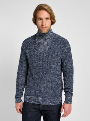 Men's Half Zip Mock Neck Sweater | SALE | Lee®