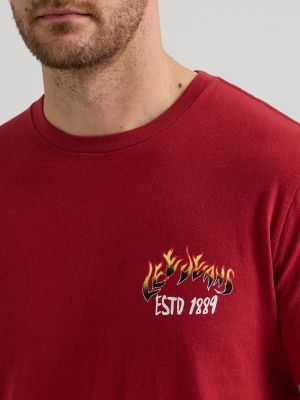 Men's Cowboy Skeleton Graphic Tee | Shirts | Lee®