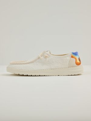 Women's Lee® x HEYDUDE™ Wendy Shoe in Off White